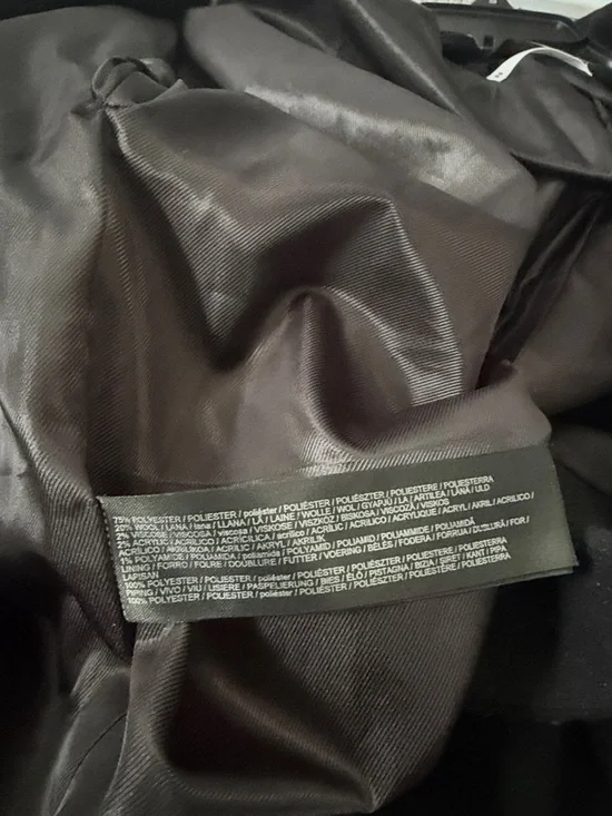 MANGO Oversized Wool Coat - Picture 6 of 6